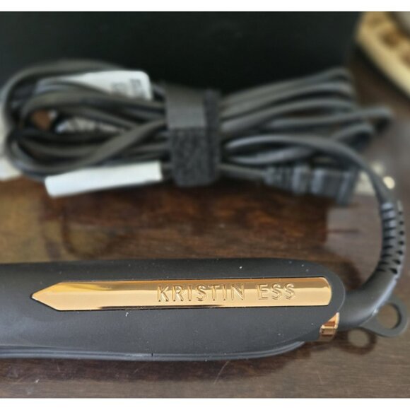 Kristin Ess 3-In-One 1.25 Inch Ceramic Flat Iron Black New Open Box KES0195 - Picture 6 of 8